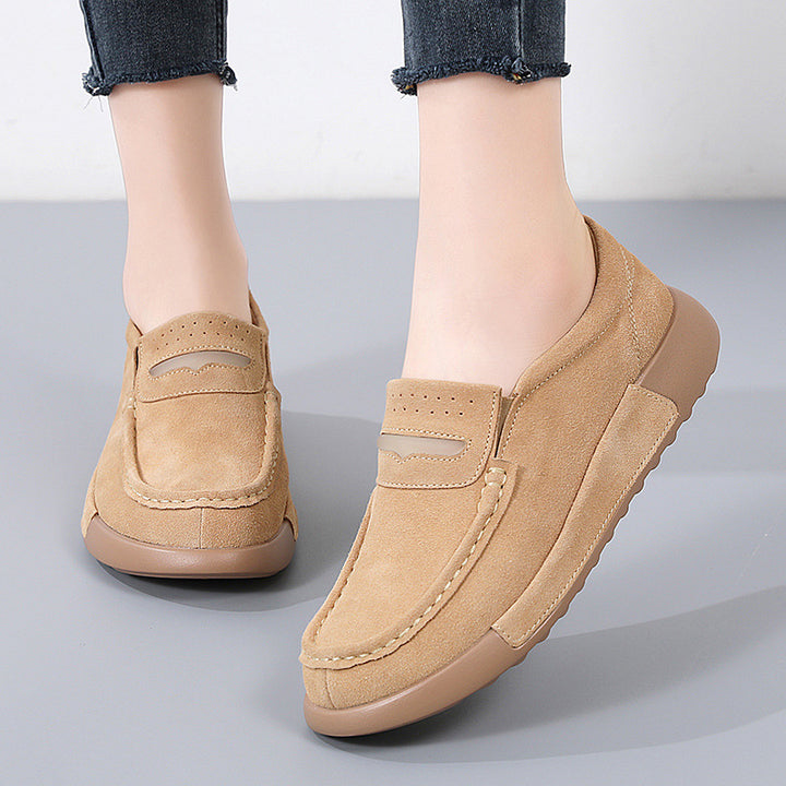 Classic Suede Slip-On Comfort Loafers