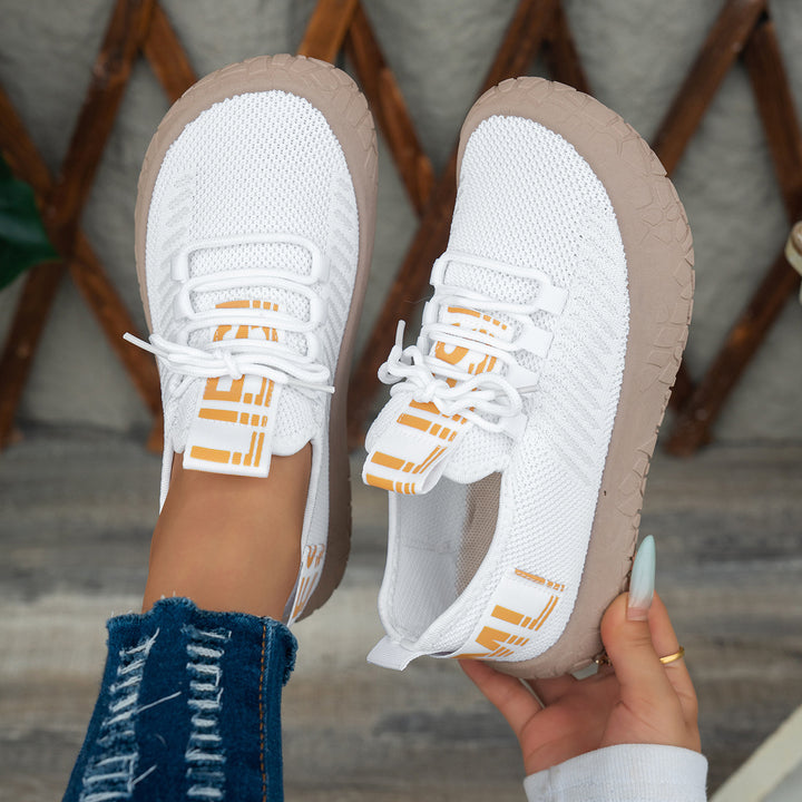 Breathable Knit Walking Sneakers