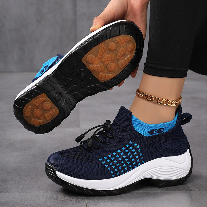 Breathable Knit Walking Sneakers