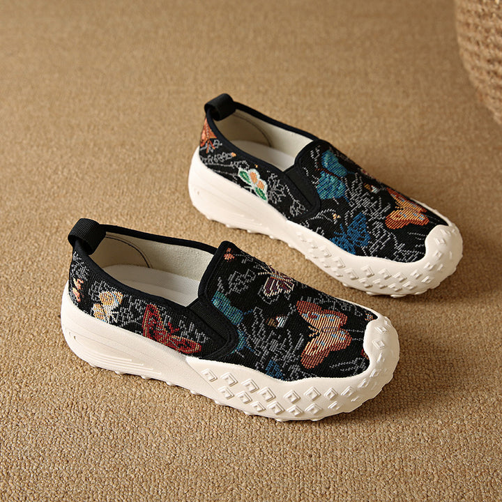 Printed Slip-On Sneakers