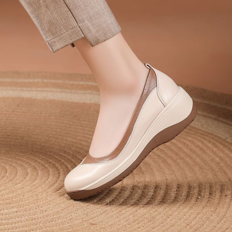 Comfort Wedge Slip-On Shoes