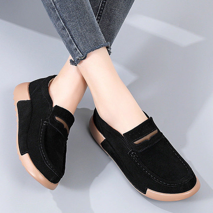 Classic Suede Slip-On Comfort Loafers