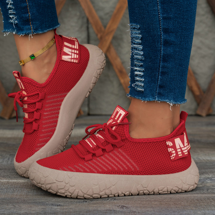 Breathable Knit Walking Sneakers