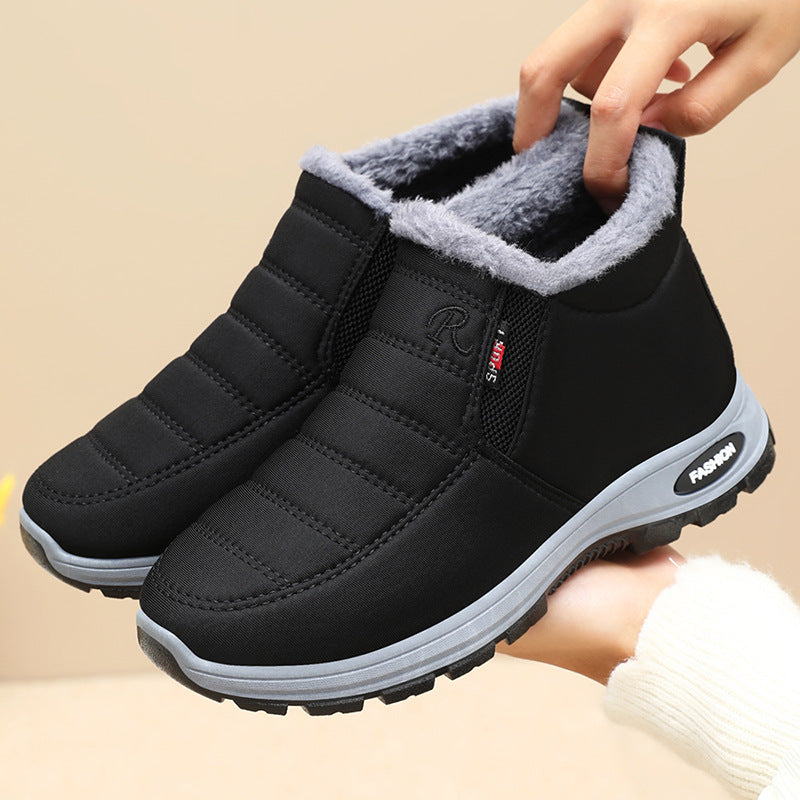 Fur-Lined Winter Ankle Boots