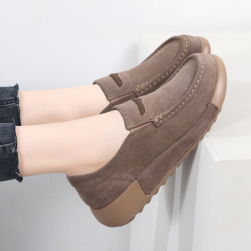 Classic Suede Slip-On Comfort Loafers
