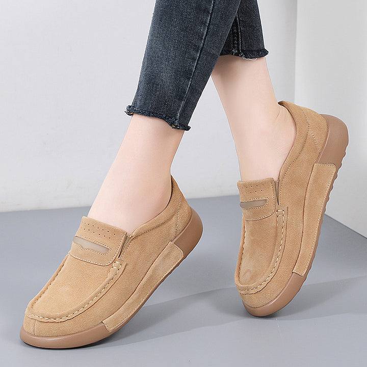 Classic Suede Slip-On Comfort Loafers