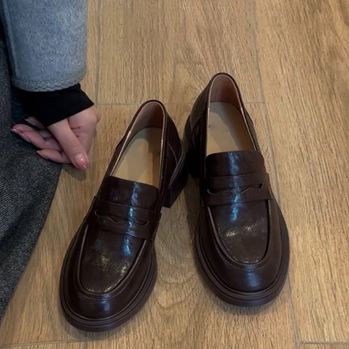 Classic Platform Penny Loafers