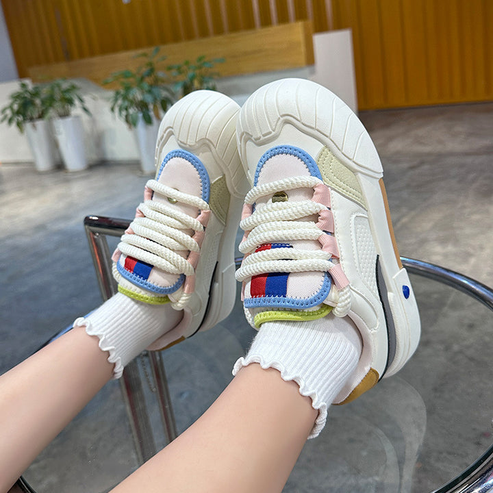 Colorblock Chunky Platform Sneakers