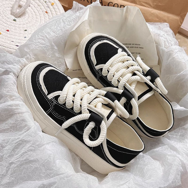 Classic Canvas Platform Sneakers