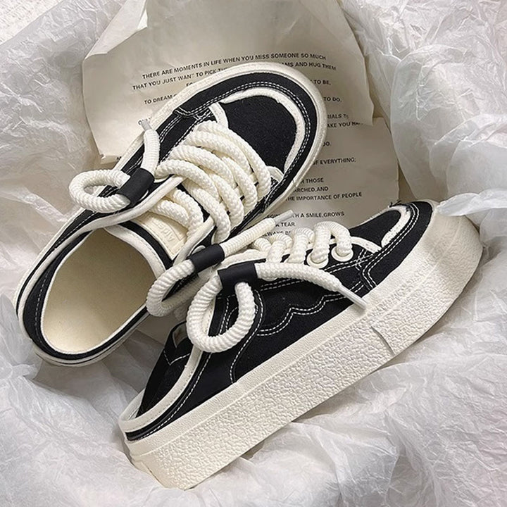 Classic Canvas Platform Sneakers