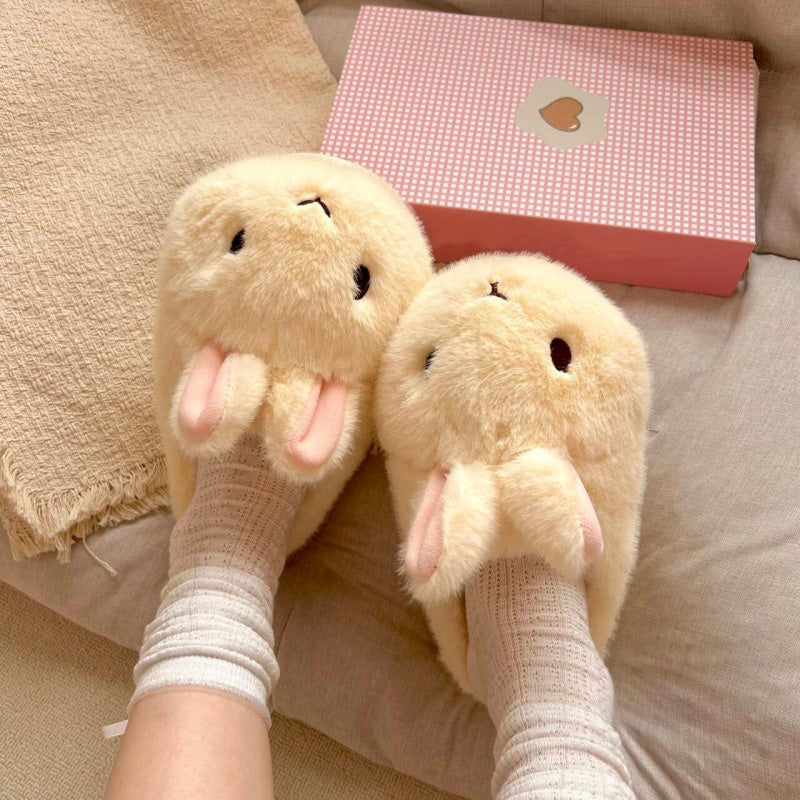 Plush Bunny Slippers