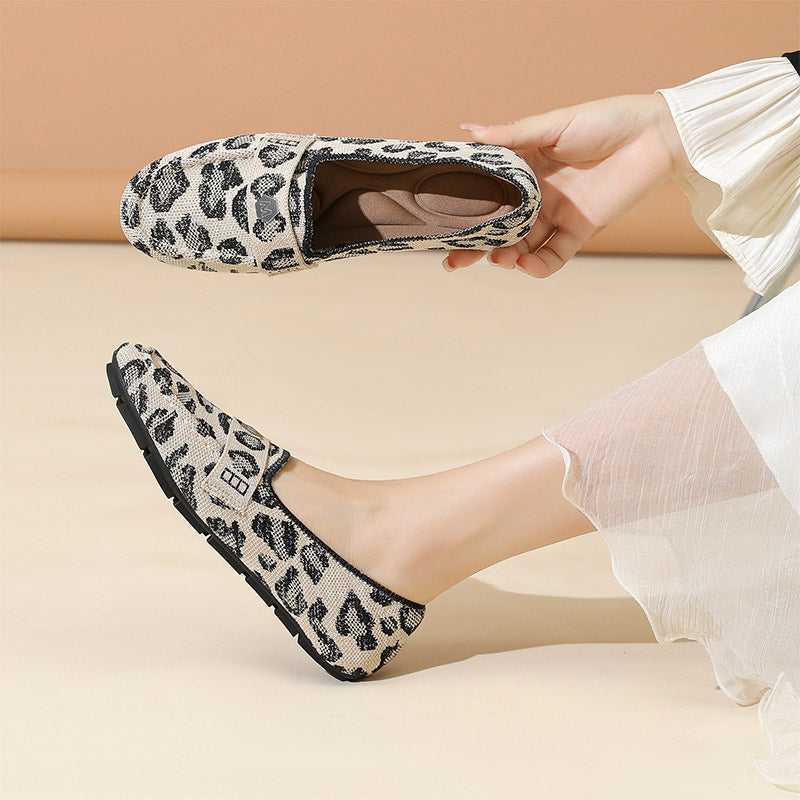 Soft Knit Slip-On Loafers