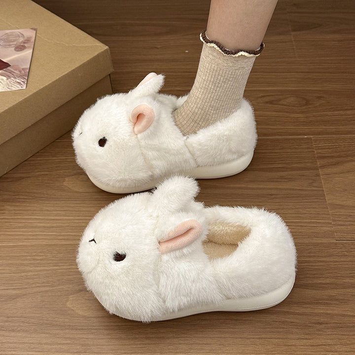 Plush Bunny Slippers