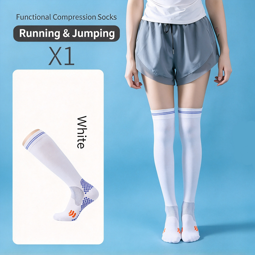 Knee-High Compression Sports Socks