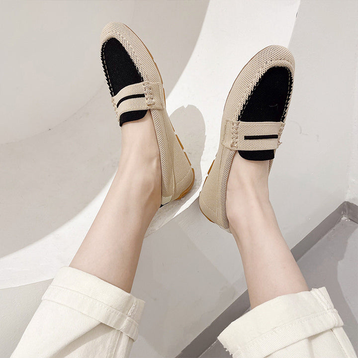 Houndstooth Penny Loafers