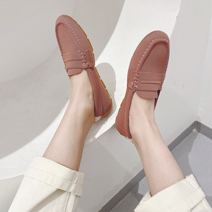 Houndstooth Penny Loafers