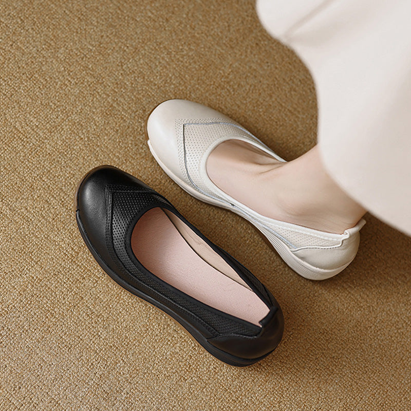 Comfortable Slip-On Wedge Walking Shoes