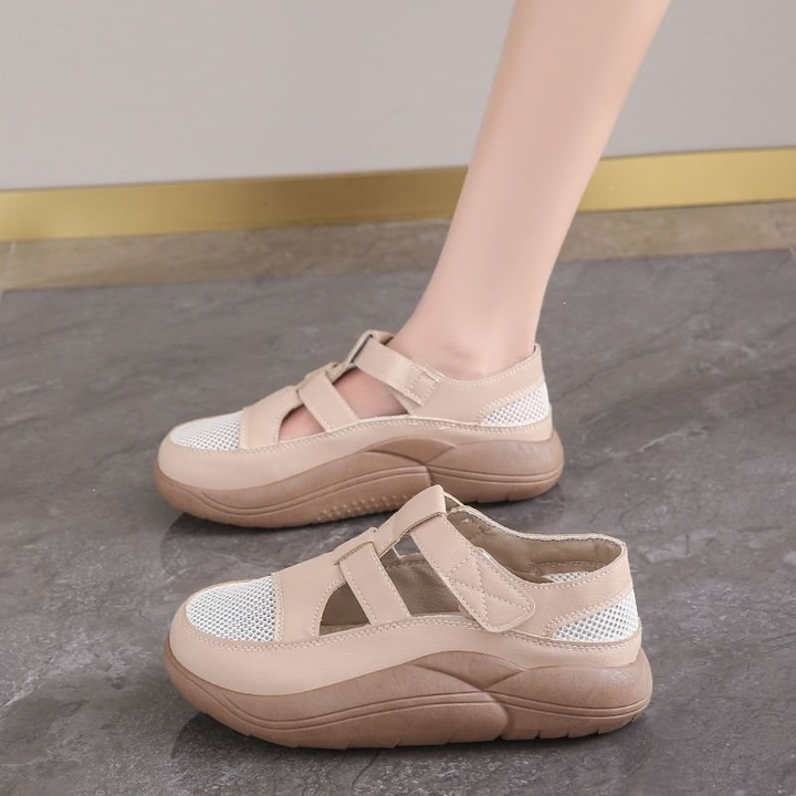 Breathable Cutout Comfort Walking Shoes