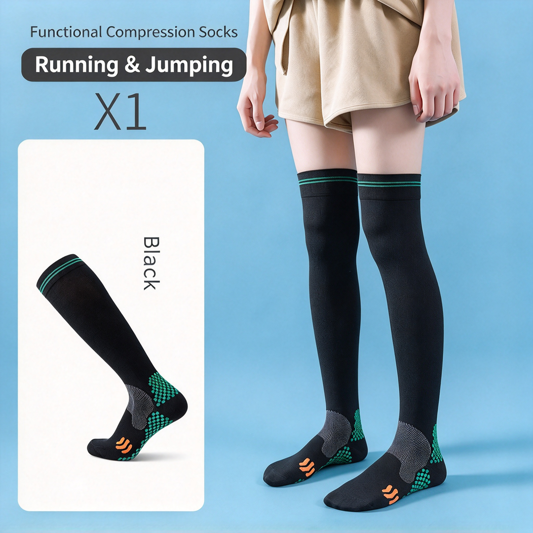 Knee-High Compression Sports Socks