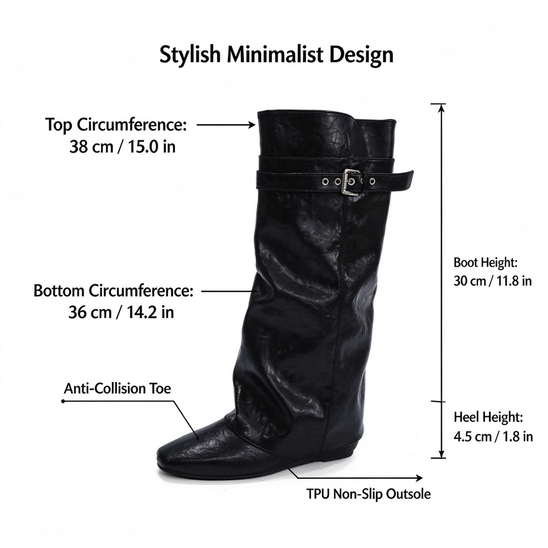 Convertible Slouchy Boots