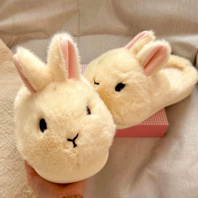 Plush Bunny Slippers