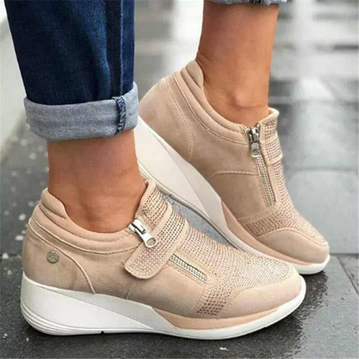 Comfort Wedge Walking Shoes