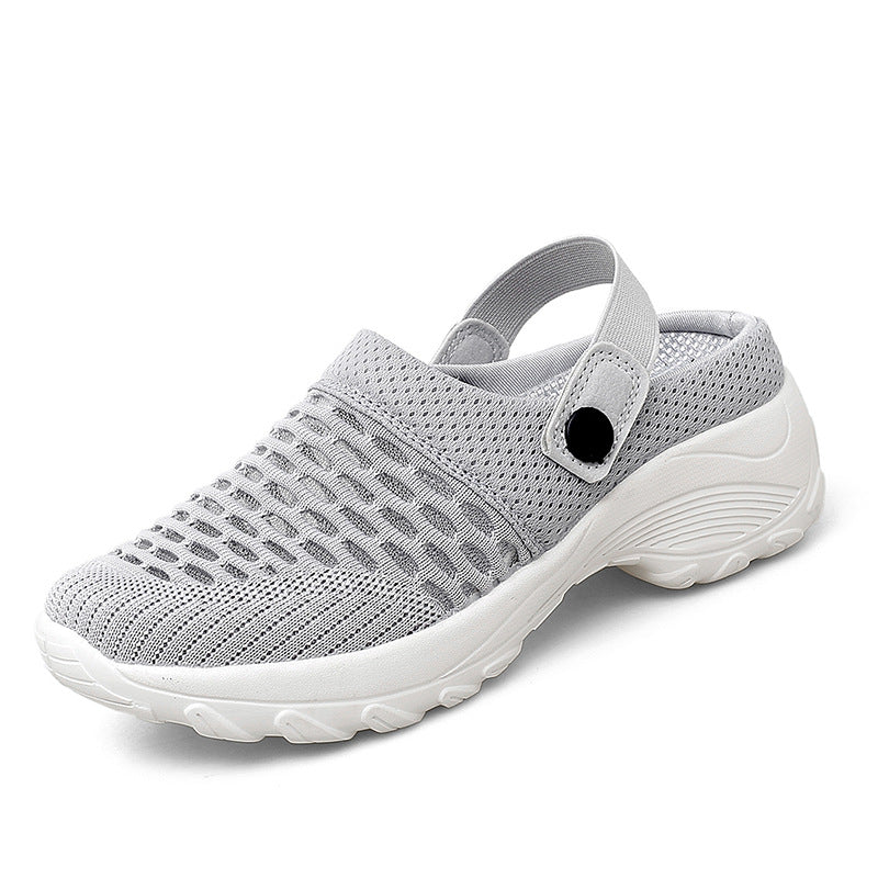 Women's Comfortable Wedge Mule Shoes