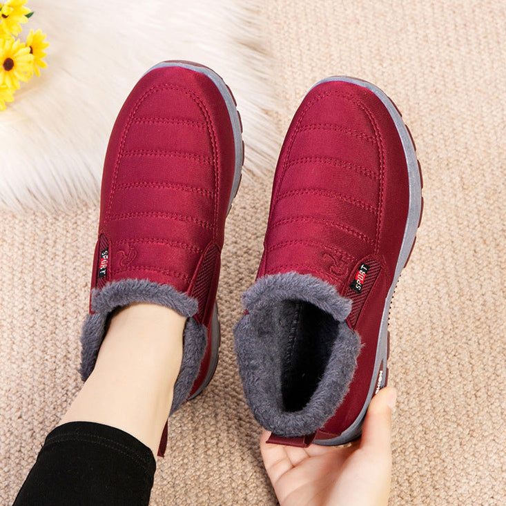 Fur-Lined Winter Ankle Boots