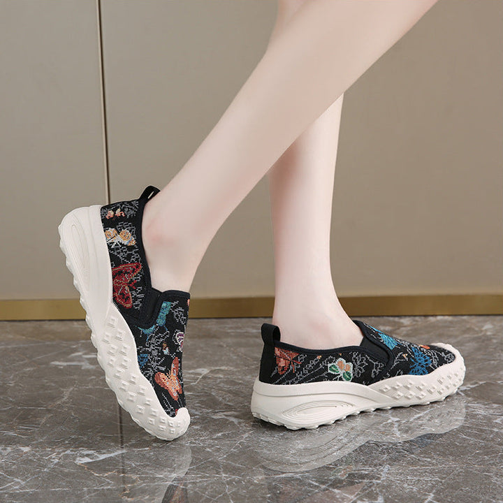 Printed Slip-On Sneakers