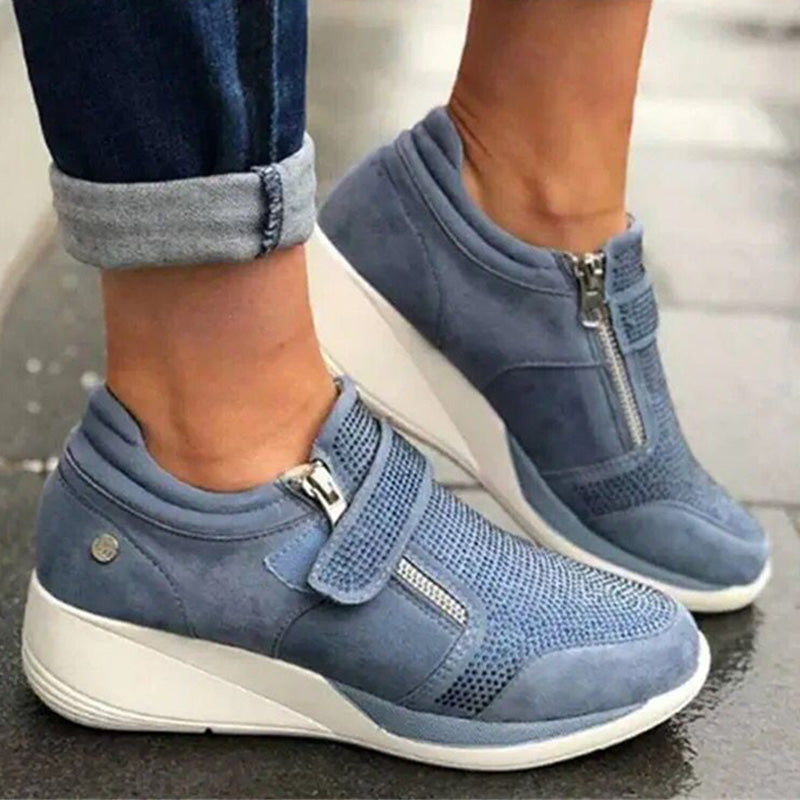 Comfort Wedge Walking Shoes