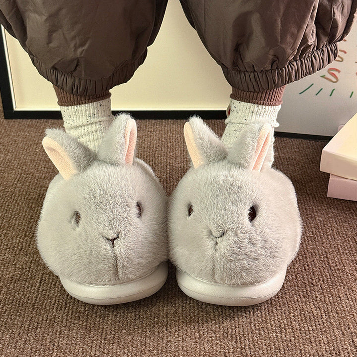 Plush Bunny Slippers