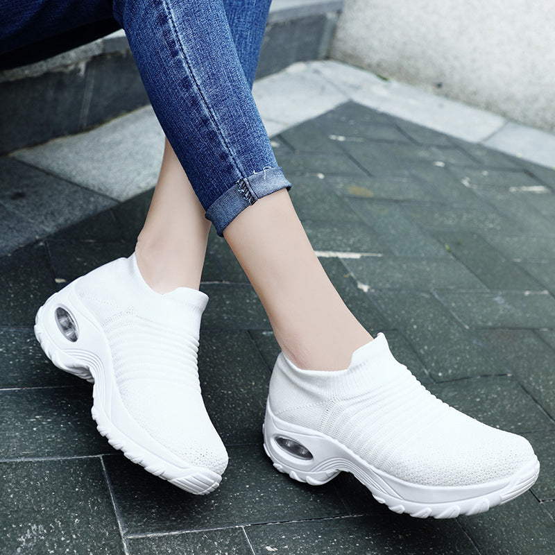 Breathable Air Cushion Slip-On Sneakers