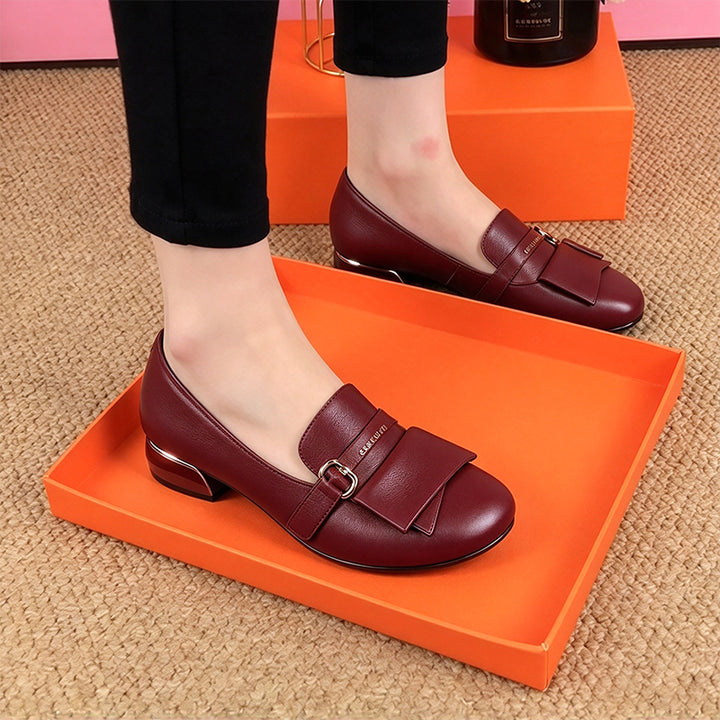 Classic Bow Detail Flat Pumps