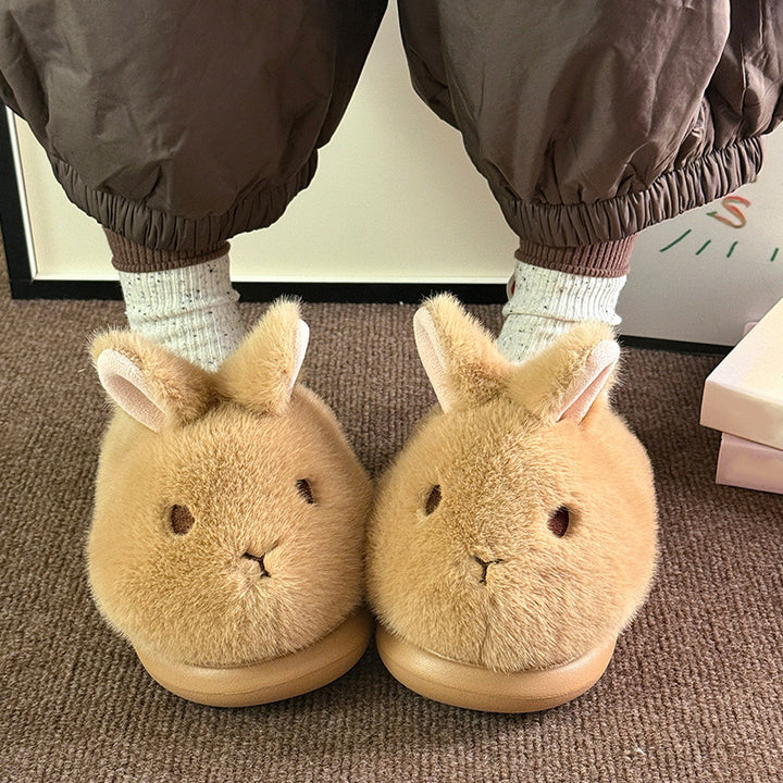 Plush Bunny Slippers