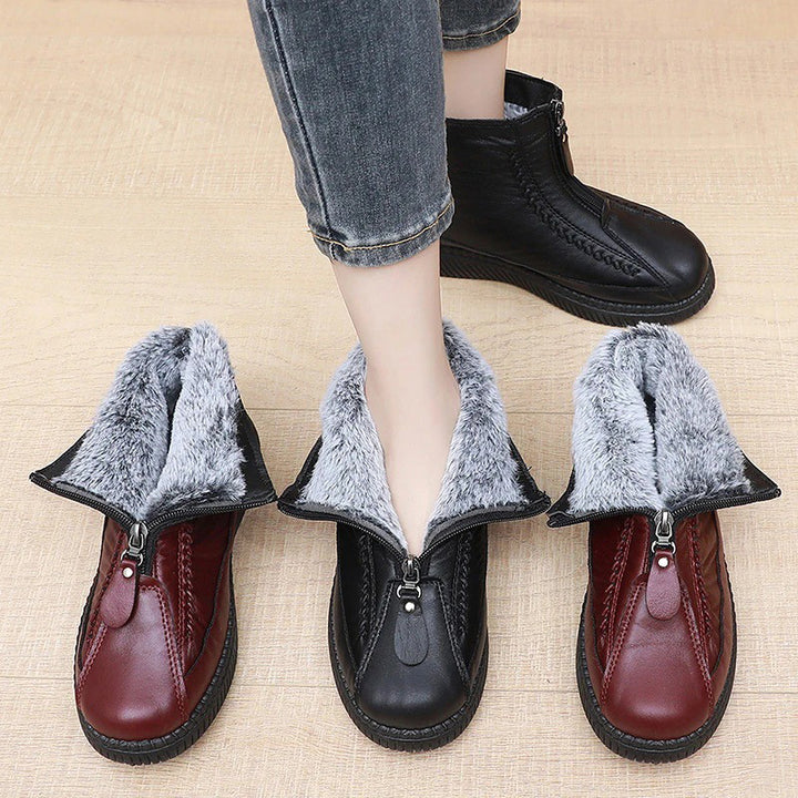 Classic Front Zip Comfort Ankle Boots