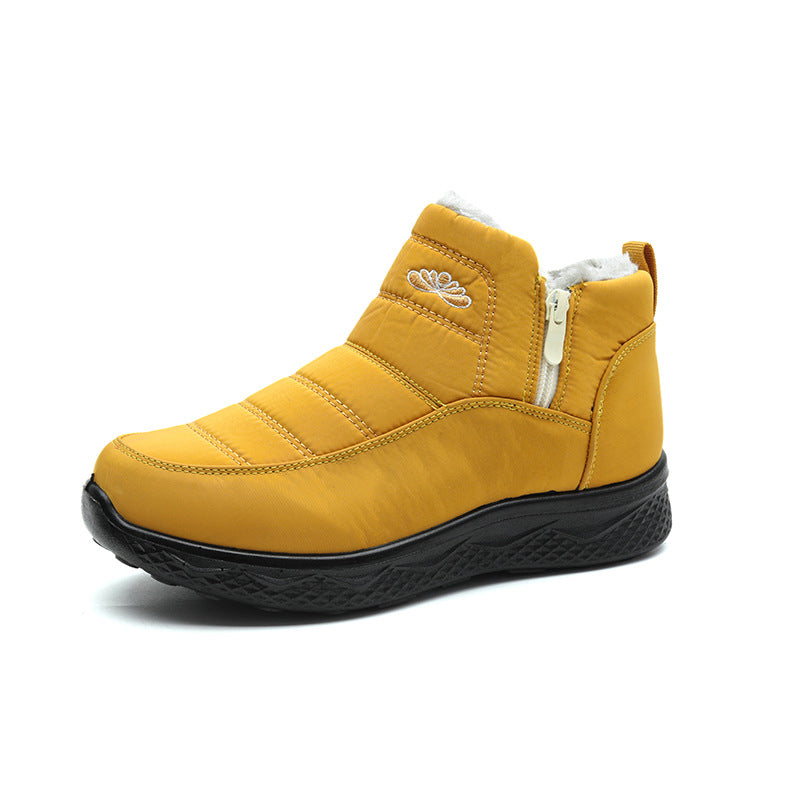 Cozy Fur-Lined Waterproof Winter Ankle Boots