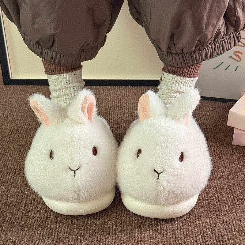 Plush Bunny Slippers