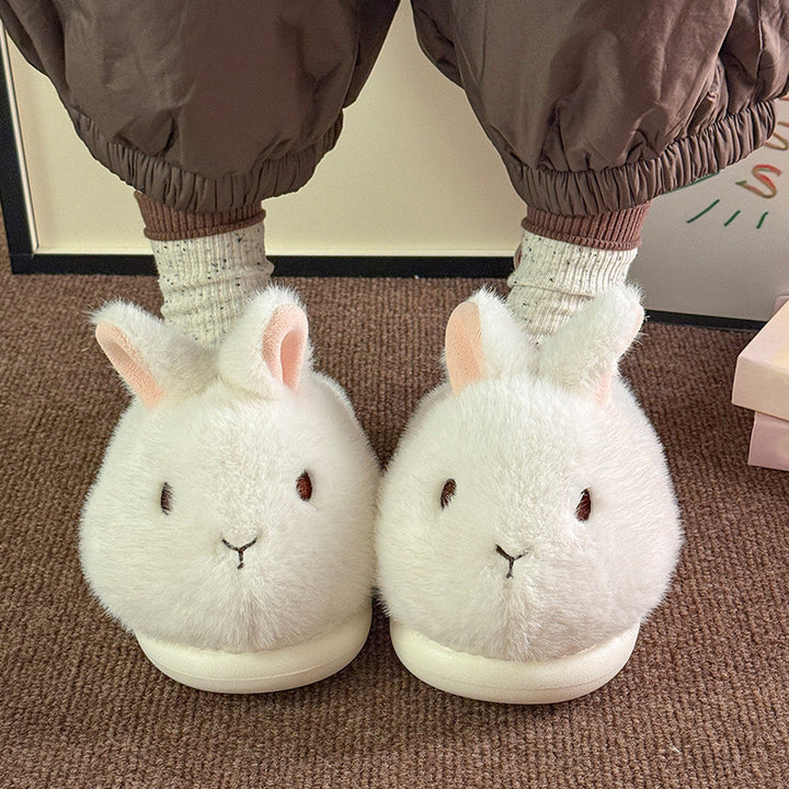 Plush Bunny Slippers