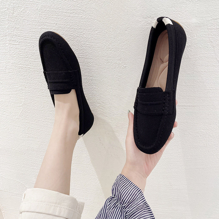 Houndstooth Penny Loafers