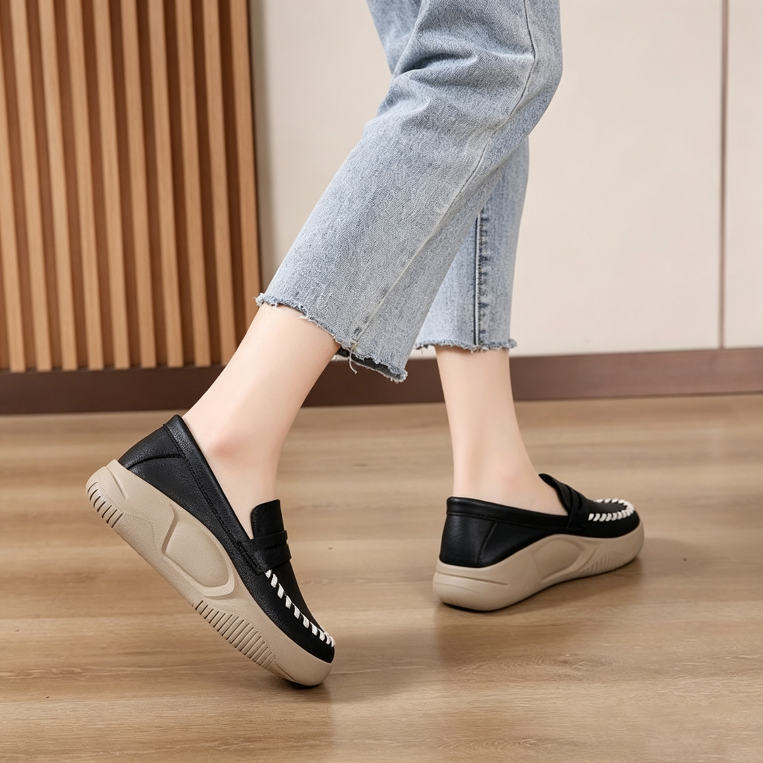 Classic Comfort Platform Loafers
