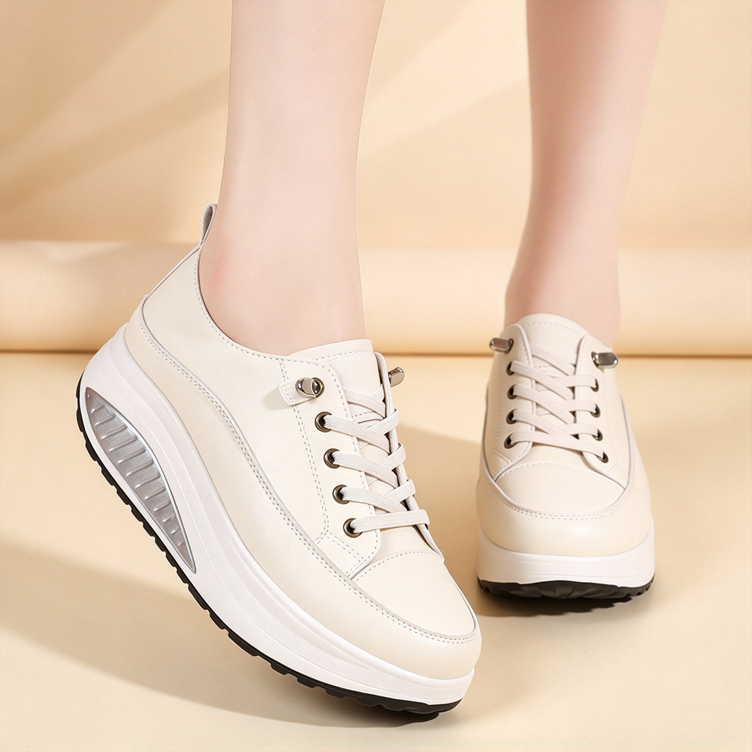 Colorblock Platform Sneakers