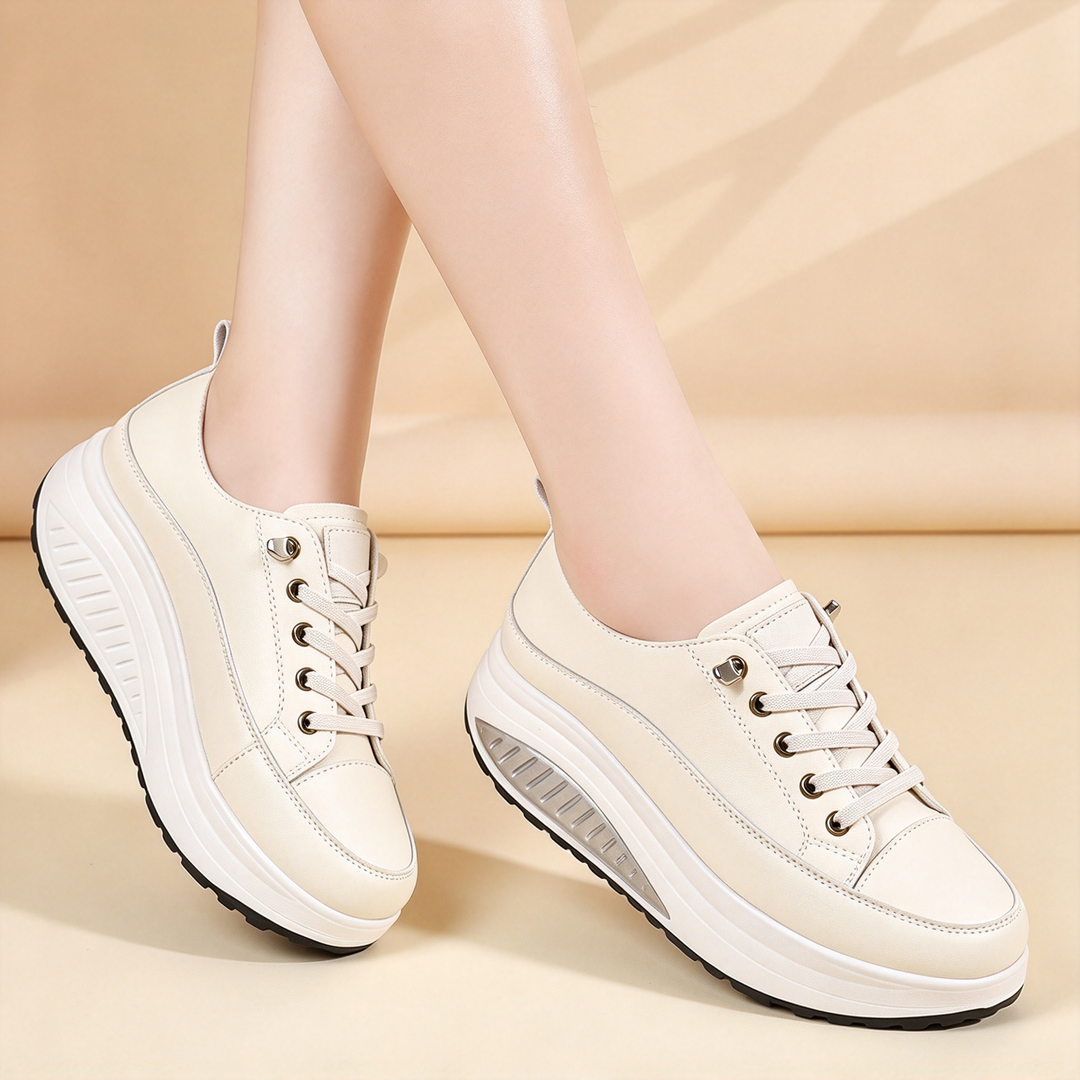 Colorblock Platform Sneakers
