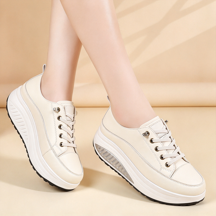 Colorblock Platform Sneakers