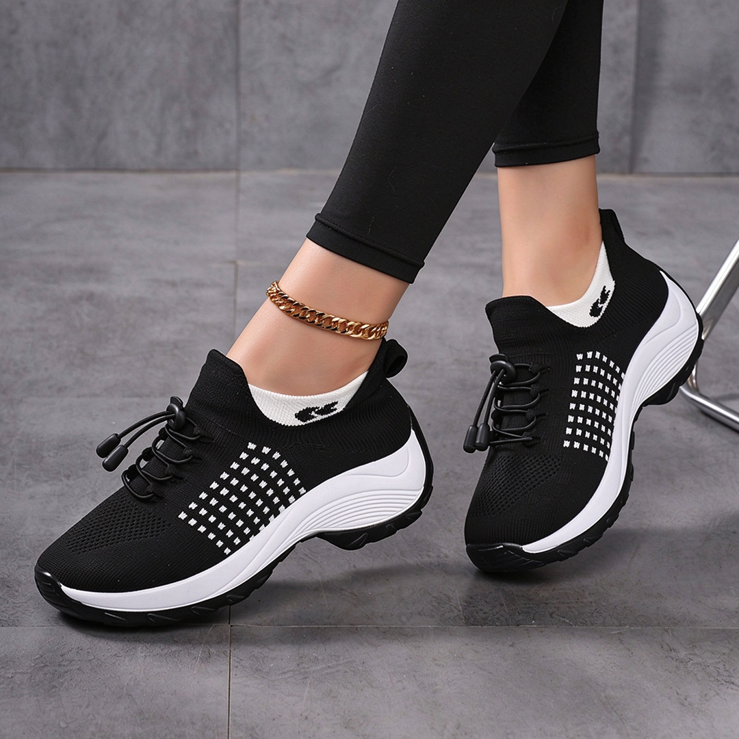 Breathable Knit Walking Sneakers