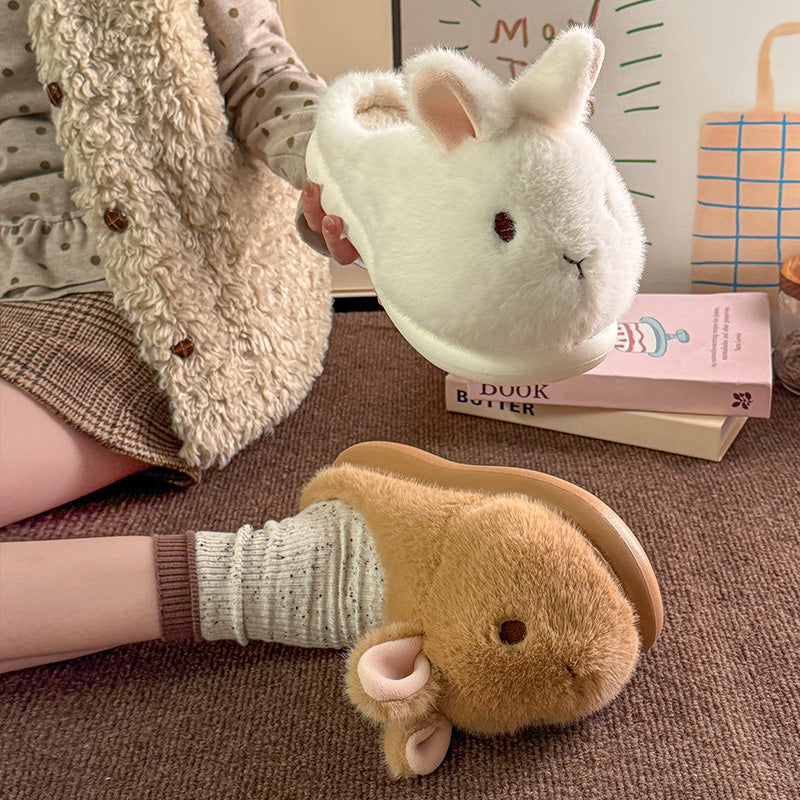 Plush Bunny Slippers