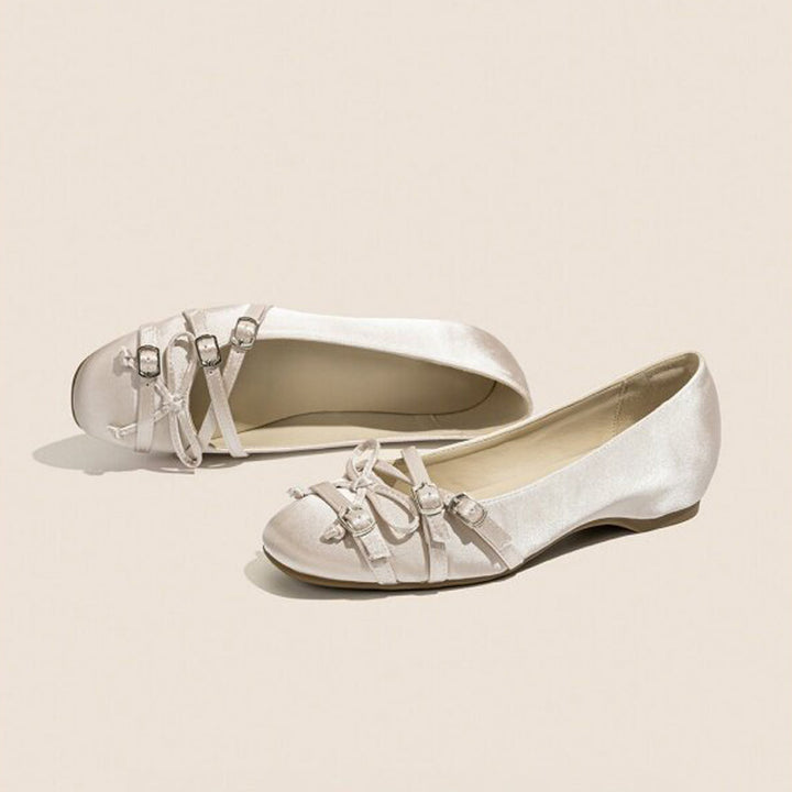 Buckle Strap Ballet Flats