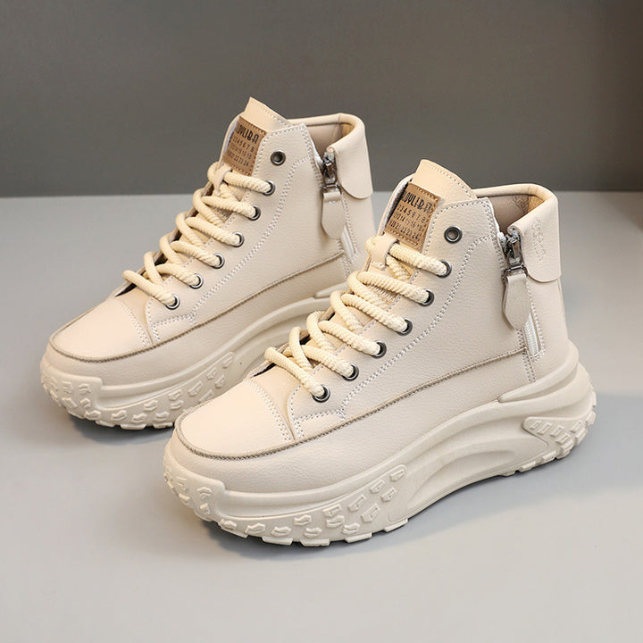 Chunky Platform High-Top Sneakers