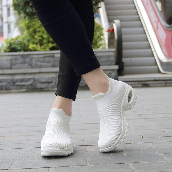 Breathable Air Cushion Slip-On Sneakers