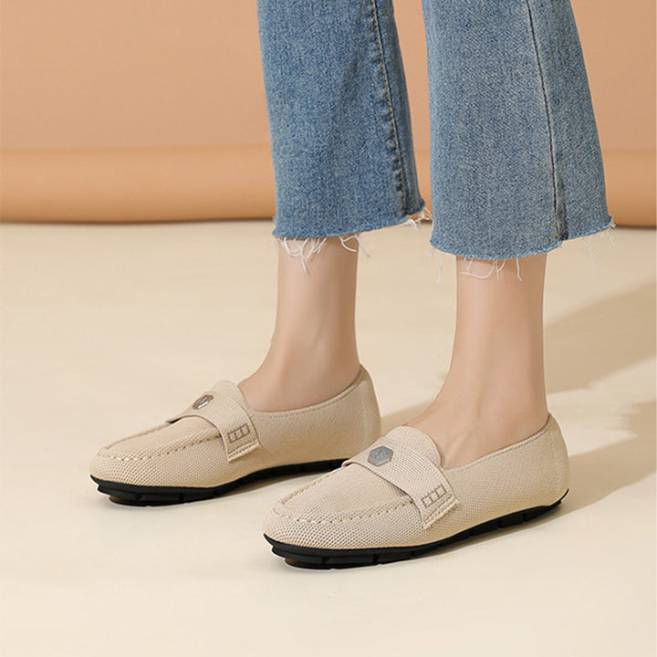 Soft Knit Slip-On Loafers