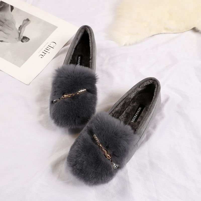 Faux Fur Lined Cozy Loafers